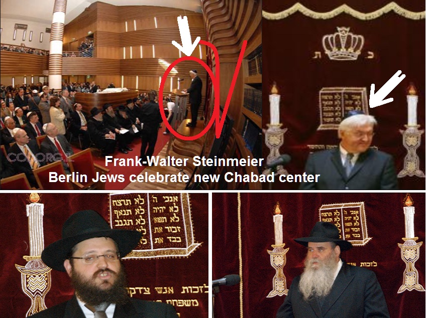Frank-Walter Steinmeier -- Berlin Jews celebrate new Chabad center 1